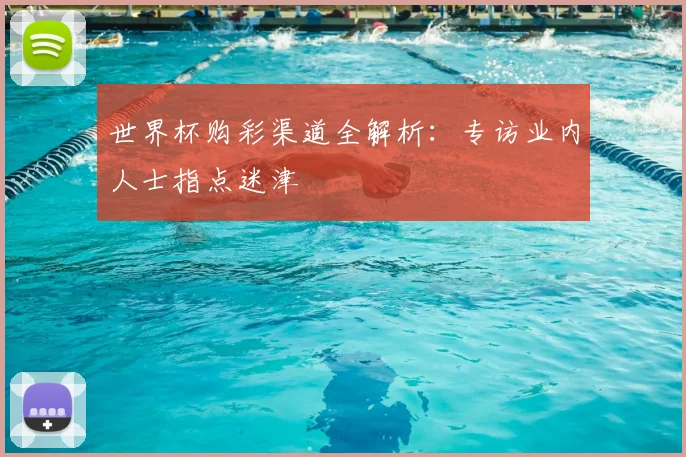 世界杯购彩渠道全解析:专访业内人士指点迷津