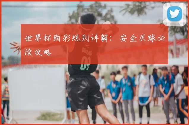 世界杯购彩规则详解:安全买球必读攻略